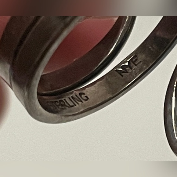 Vtg. Sterling Stuart Nye Ring - Picture 11 of 11